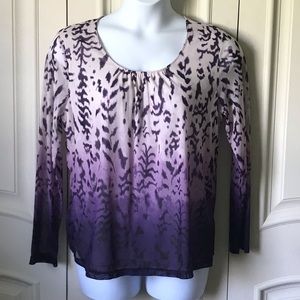 EUC Chicos Ombré Summer Top, Sz 3